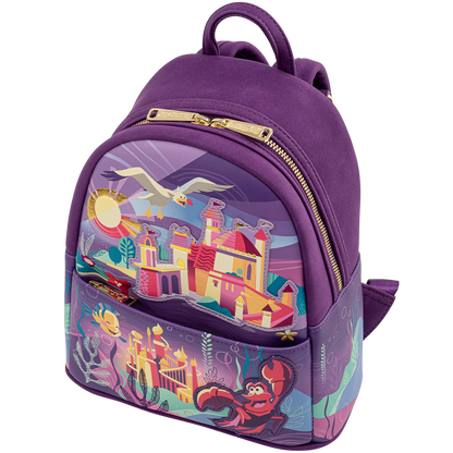 Loungefly Disney Ariel Castle Collection Mini Backpack