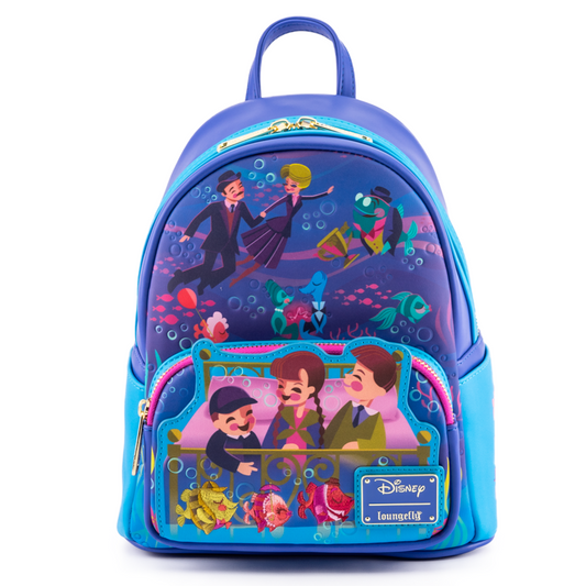 Loungefly Disney Bedknobs and Broomsticks Beautiful Briny Ballroom Mini Backpack