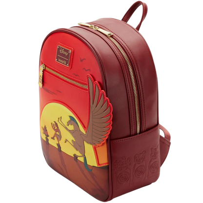 Loungefly Disney Hercules 25th Anniversary Sunset Mini Backpack