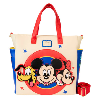 Loungefly Disney Mickey & Friends Convertible Backpack & Tote Bag
