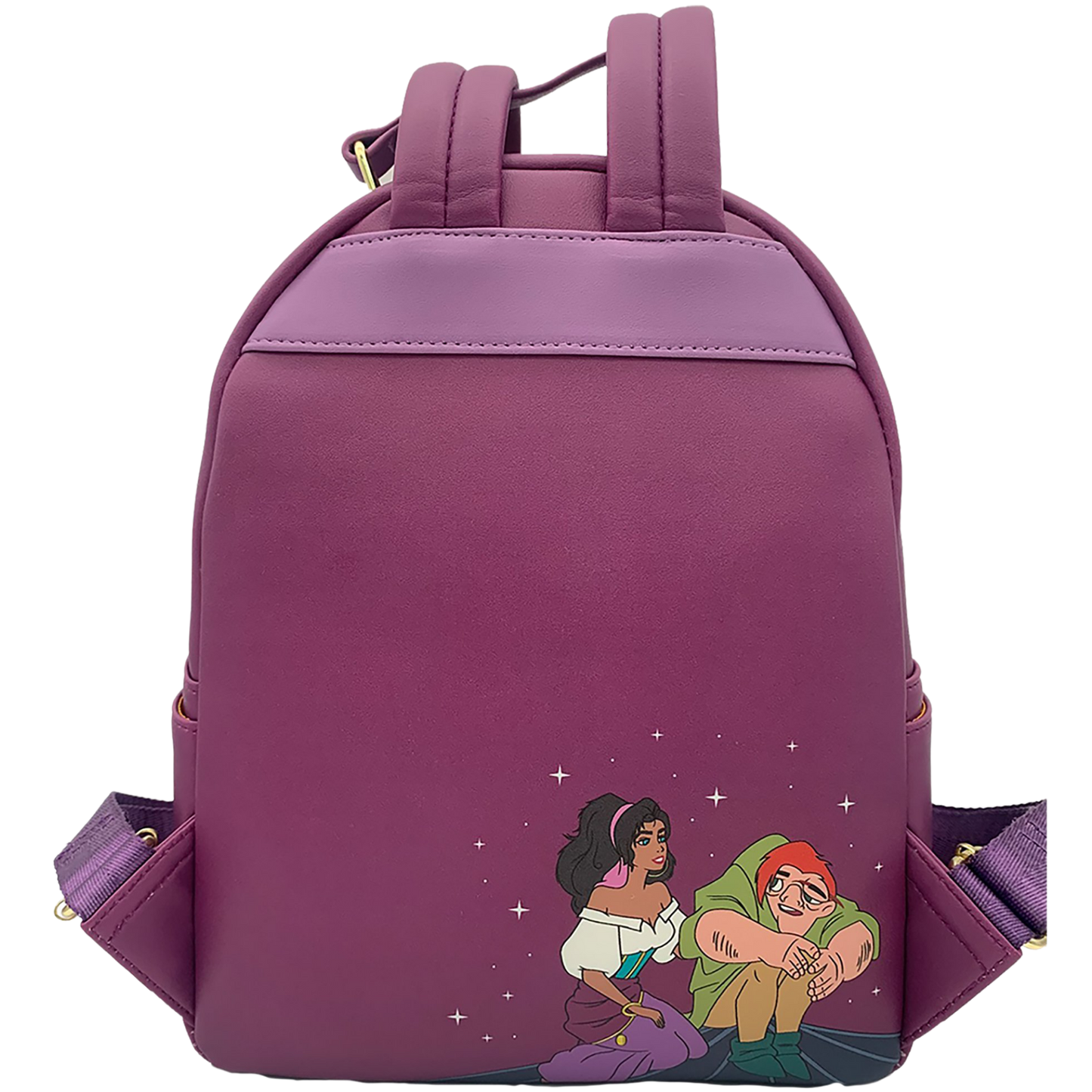 Loungefly Exclusive Disney The Hunchback of Notre Dame, Esmeralda and Djali Scene Mini Backpack