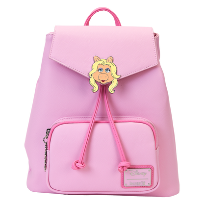Loungefly Disney The Muppets Miss Piggy Drawstring Mini Backpack