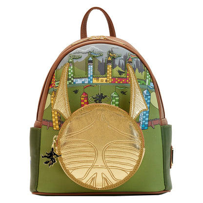 Loungefly Harry Potter Golden Snitch Mini Backpack