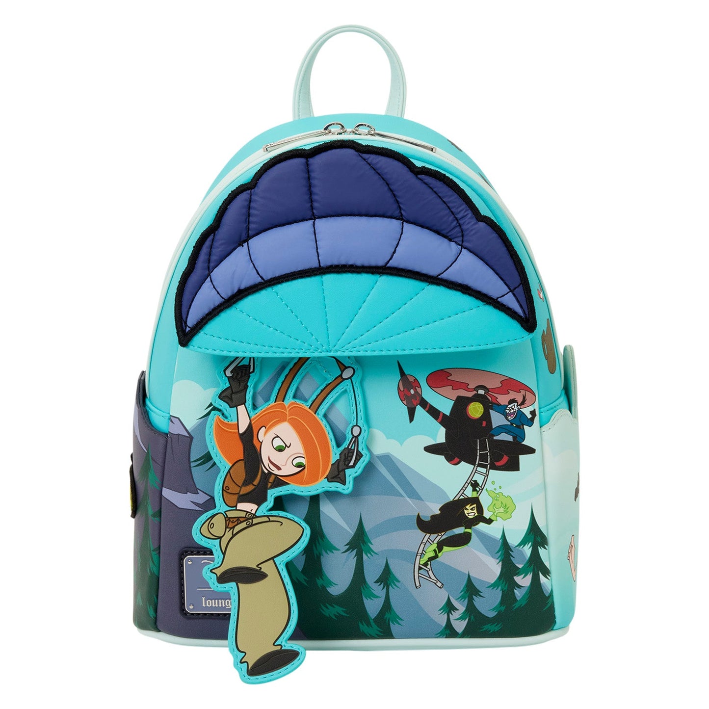Loungefly Kim Possible Paragliding Mini Backpack
