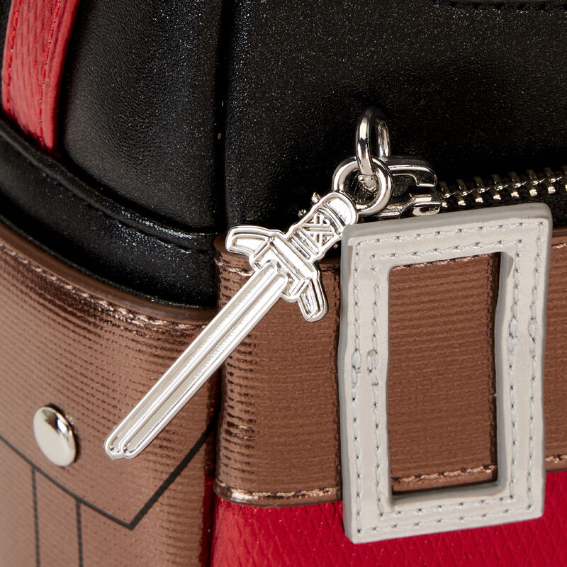 Loungefly Marvel Metallic Deadpool Cosplay Mini Backpack
