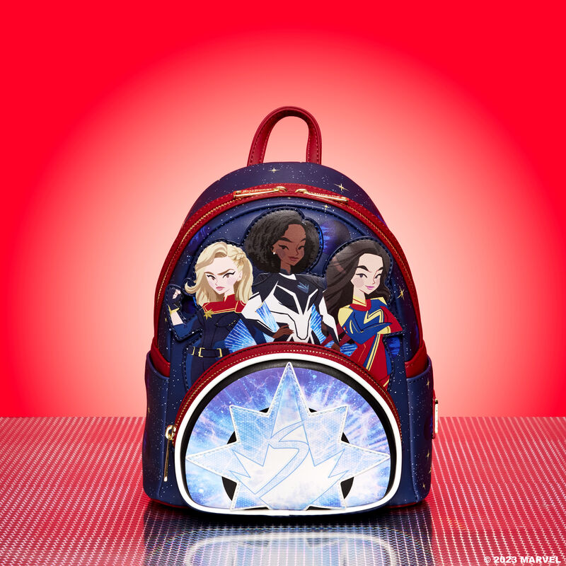 Loungefly Marvel the Marvels Group Mini Backpack