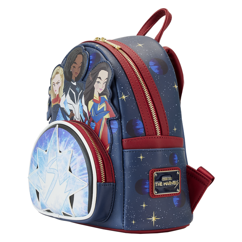 Loungefly Marvel the Marvels Group Mini Backpack