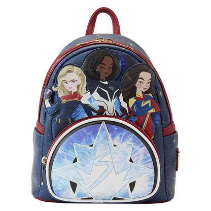 Loungefly Marvel the Marvels Group Mini Backpack