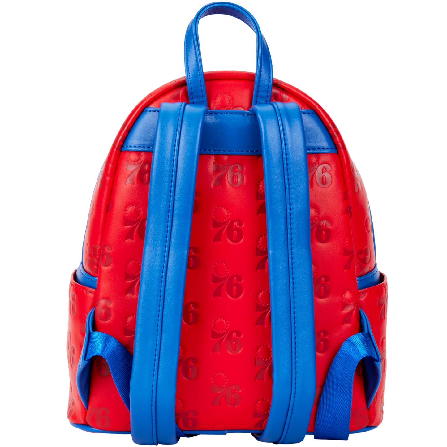 Loungefly NBA Philly 76ers Debossed Logo Mini Backpack