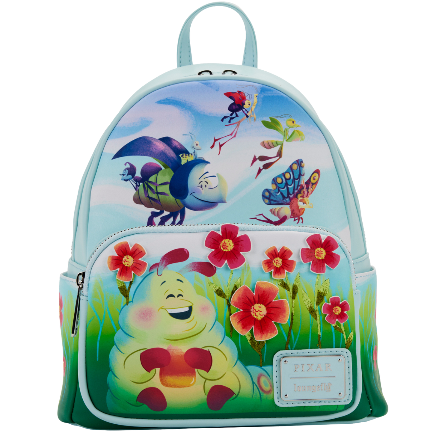 Loungefly Pixar A Bugs Life Earth Day Mini Backpack