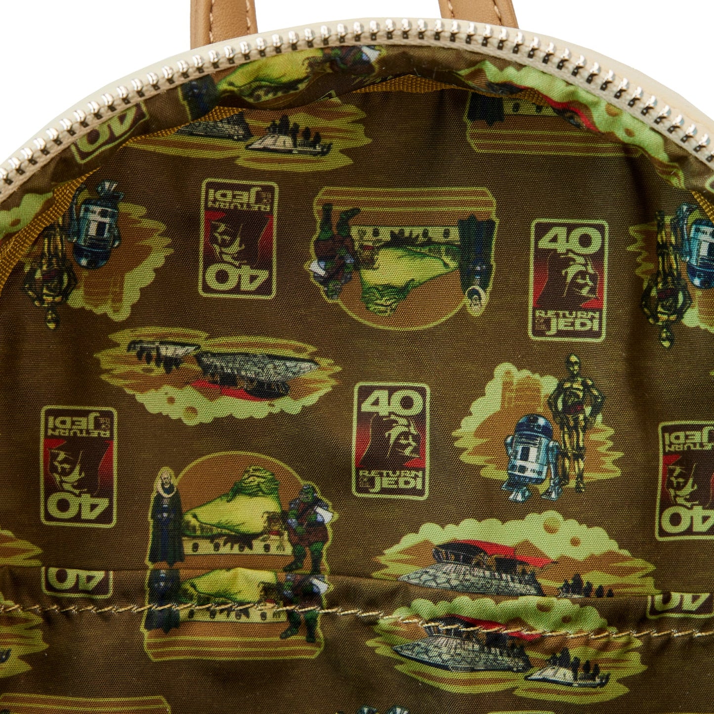 Loungefly Star Wars: Return of the Jedi 40th Anniversary Jabba's Palace Mini Backpack