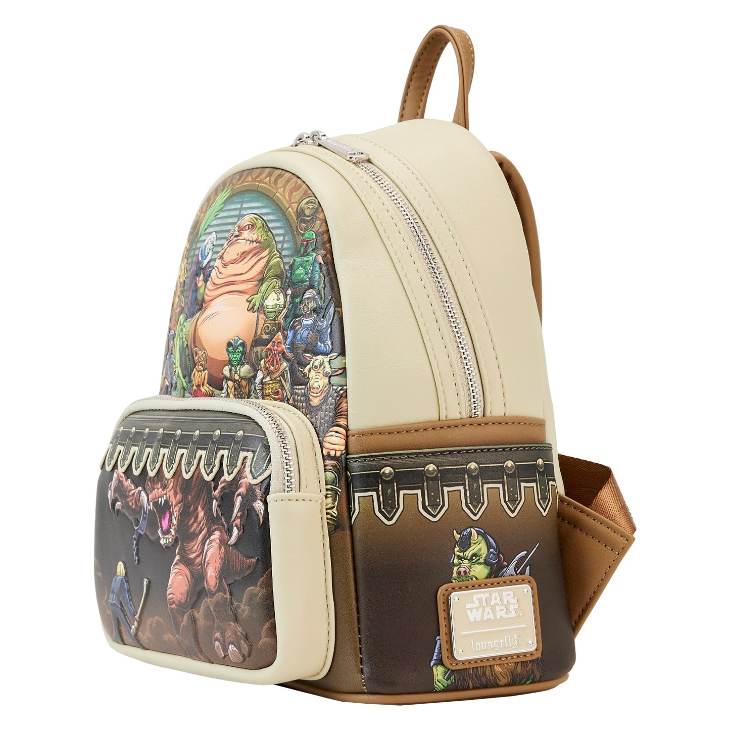 Loungefly Star Wars: Return of the Jedi 40th Anniversary Jabba's Palace Mini Backpack