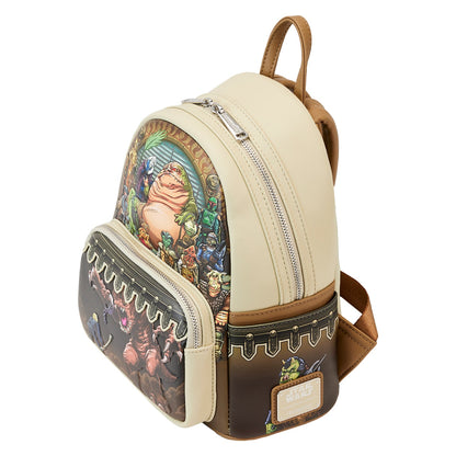 Loungefly Star Wars: Return of the Jedi 40th Anniversary Jabba's Palace Mini Backpack