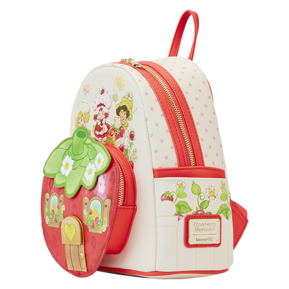 Loungefly Strawberry Shortcake Strawberry House Mini Backpack