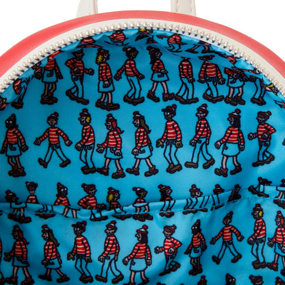 Loungefly Where's Waldo Cosplay Mini Backpack