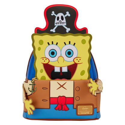 Loungefly Nickelodeon Spongebob Squarepants Pirate Costume Mini Backpack