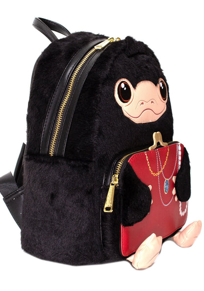 Loungefly Fantastic Beasts Niffler Plush Cosplay Mini Backpack