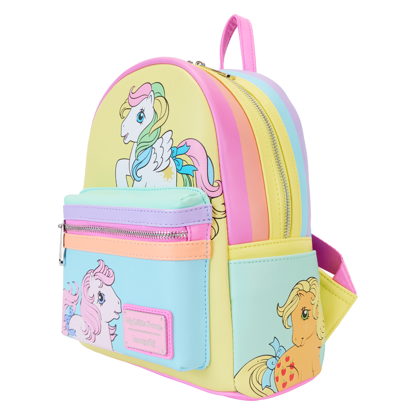Loungefly Hasbro My Little Pony Color Block Mini Backpack