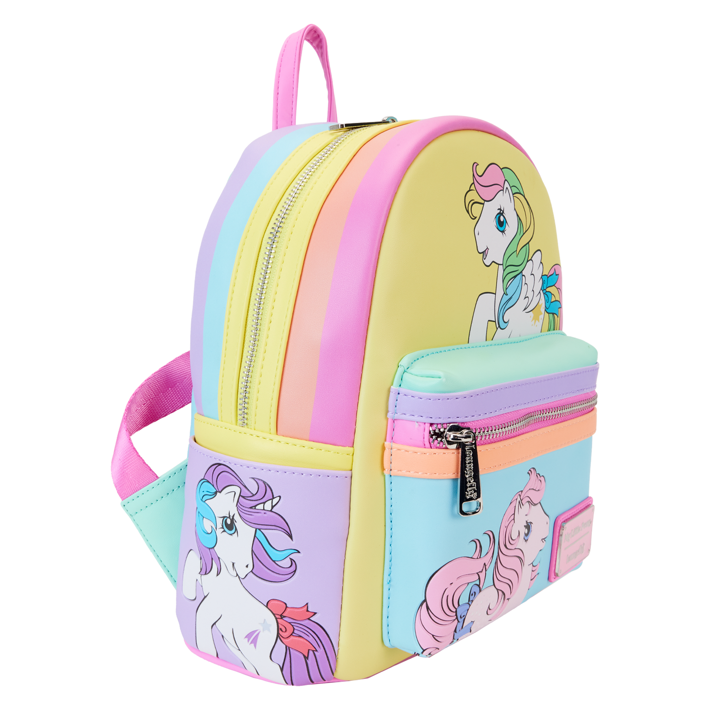 Loungefly Hasbro My Little Pony Color Block Mini Backpack
