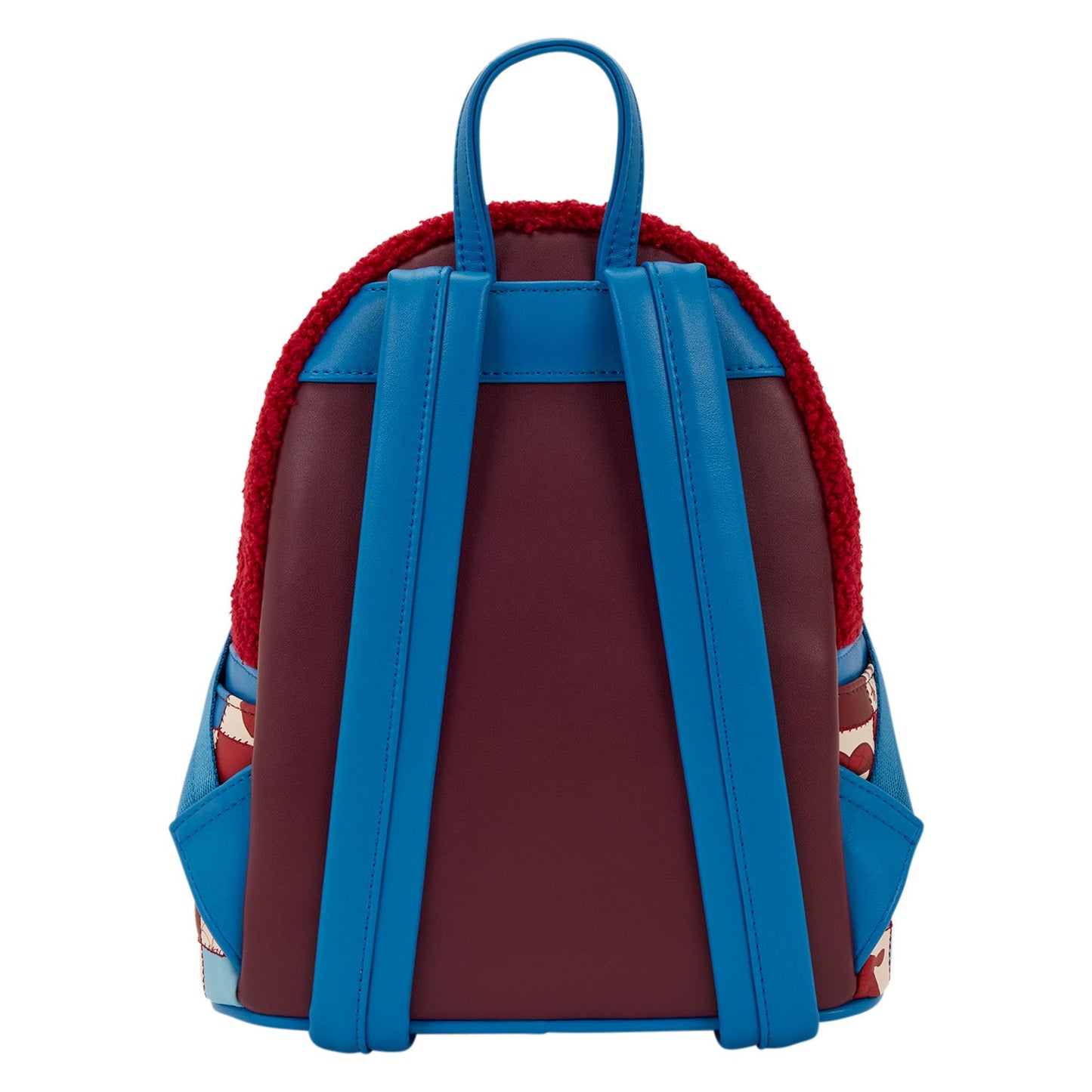 Loungefly Marvel Spider-Man Sherpa Heart Mini Backpack
