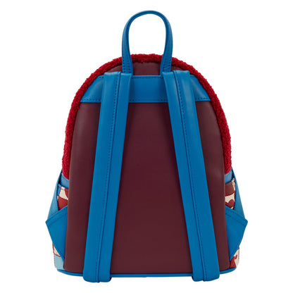 Loungefly Marvel Spider-Man Sherpa Heart Mini Backpack