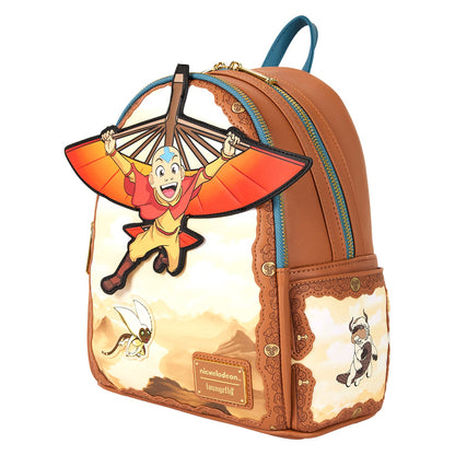 Loungefly Nickelodeon Avatar: The Last Airbender Aang Glider Staff Mini Backpack