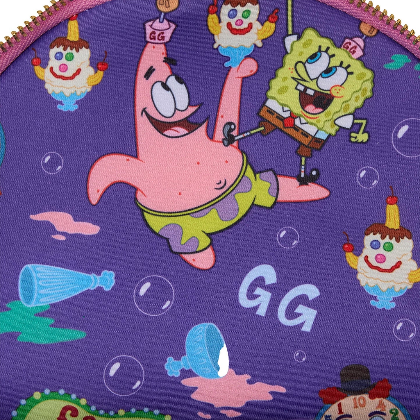 Loungefly Nickelodeon SpongeBob & Patrick Goofy Goobers Light Up Mini Backpack
