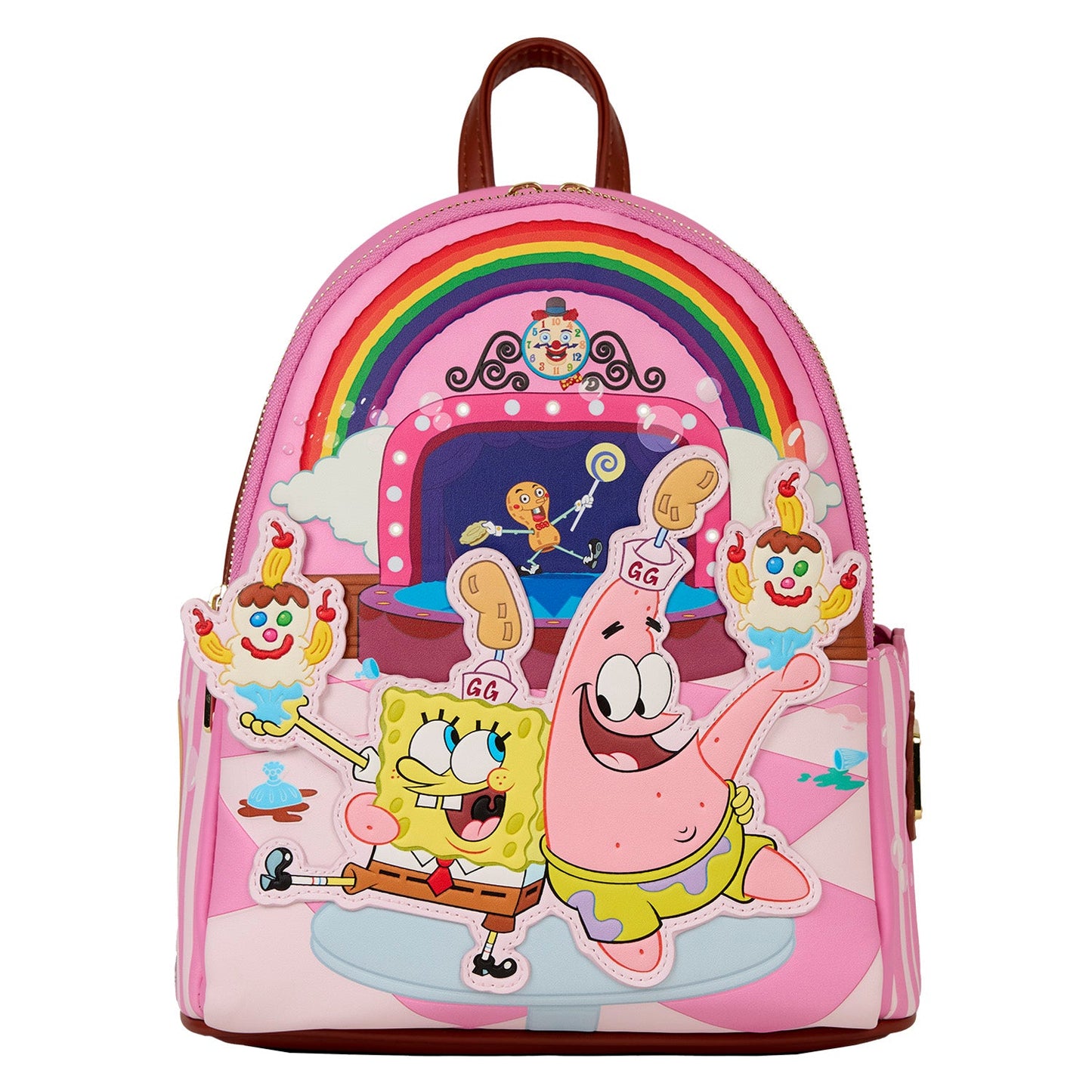 Loungefly Nickelodeon SpongeBob & Patrick Goofy Goobers Light Up Mini Backpack