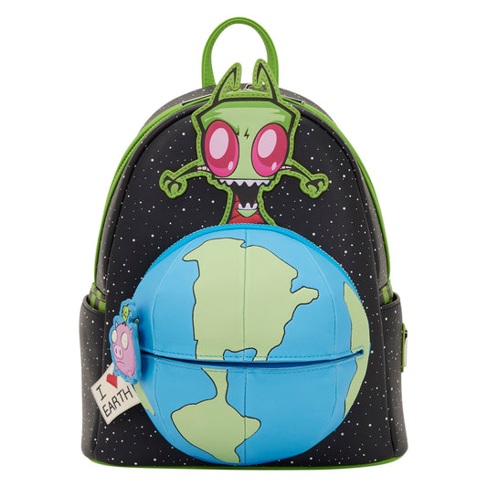 Loungefly Nickelodeon Invader Zim Glow Mini Backpack