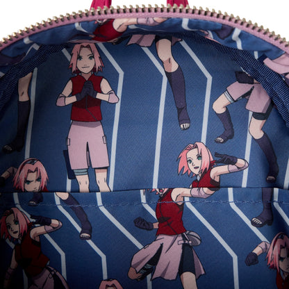 Loungefly Naruto Sakura Cosplay Outfit Mini Backpack