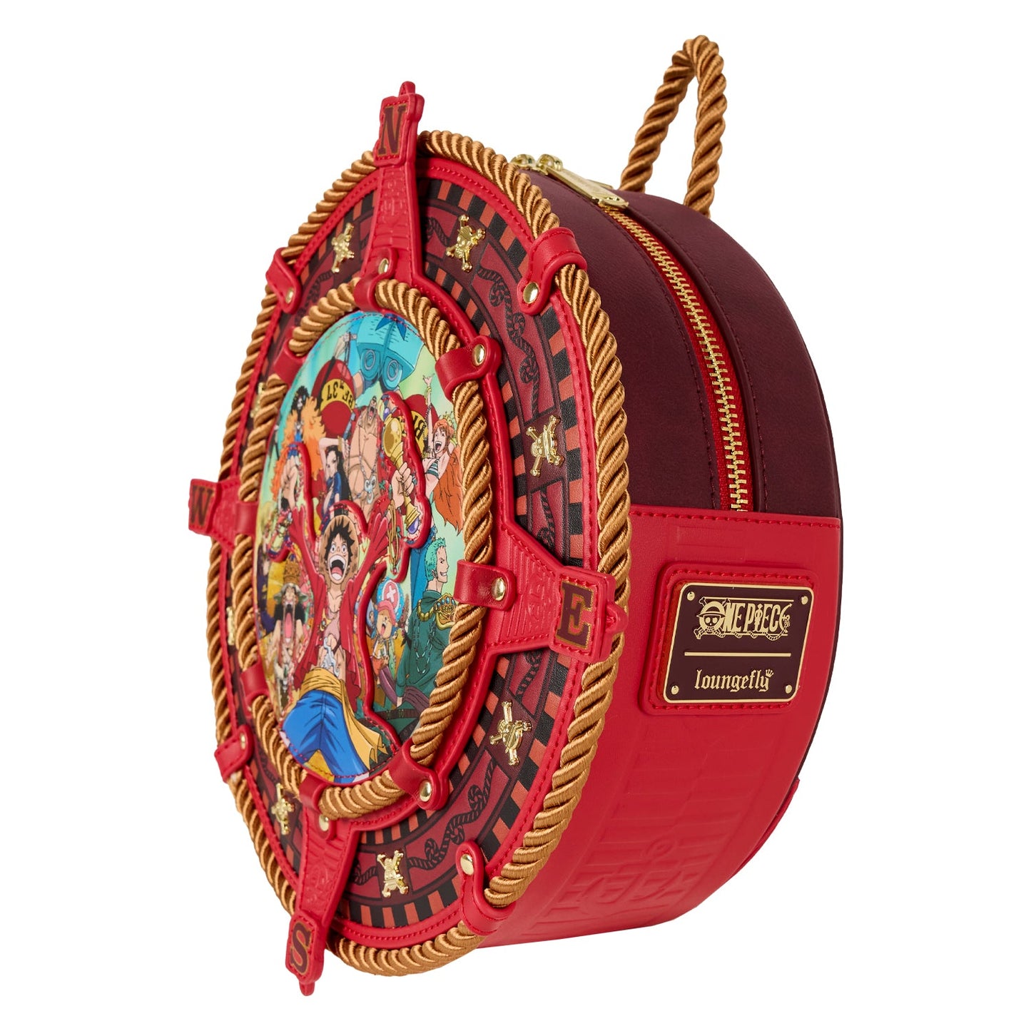 Loungefly Toei One Piece Compass Figural Mini Backpack