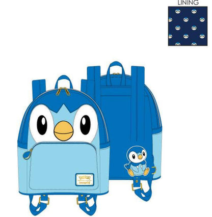 Loungefly Pokemon Piplup Cosplay Backpack