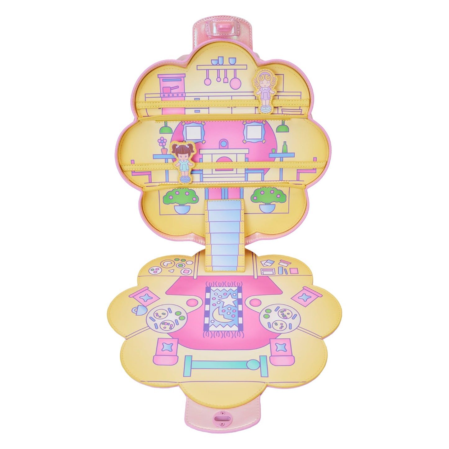 Loungefly Polly Pocket Compact Playset Figural Mini Backpack