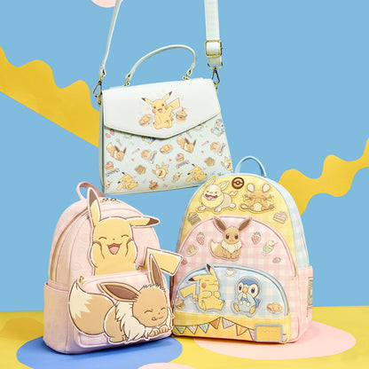 Loungefly Pokémon Café Pikachu & Eevee Mini Backpack