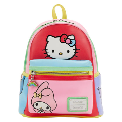 Loungefly Hello Kitty and Friends Color Block Mini Backpack