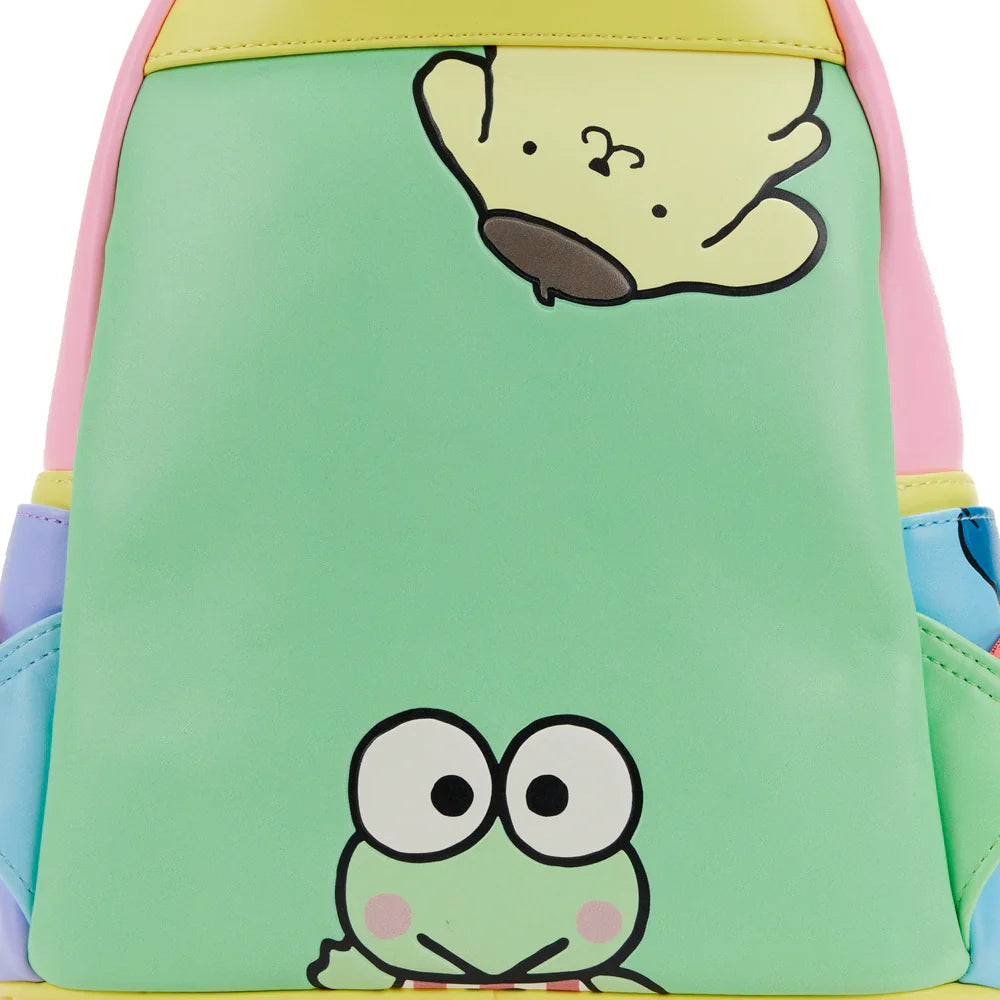 Loungefly Hello Kitty and Friends Color Block Mini Backpack