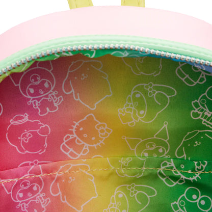 Loungefly Hello Kitty and Friends Color Block Mini Backpack