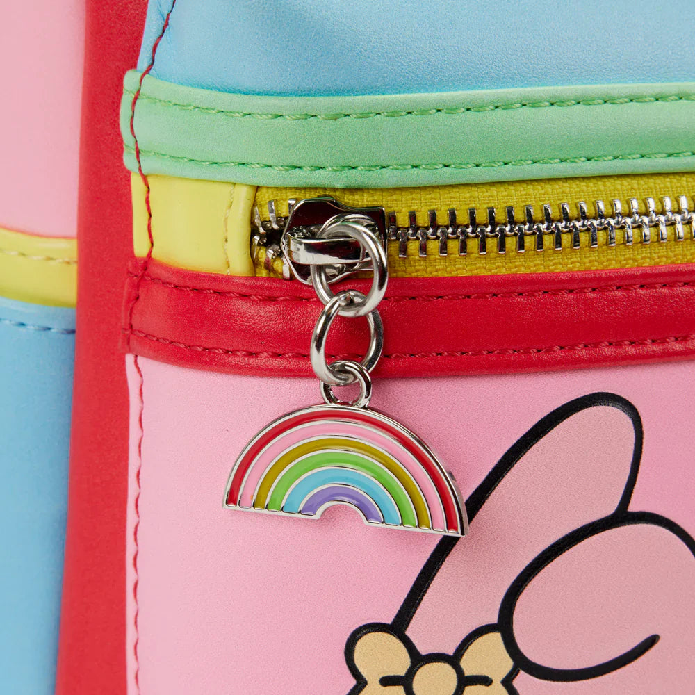 Loungefly Hello Kitty and Friends Color Block Mini Backpack