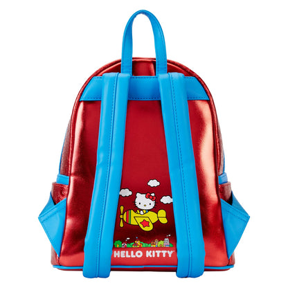Loungefly Sanrio Hello Kitty 50th Anniversary Coin Bag Metallic Mini Backpack