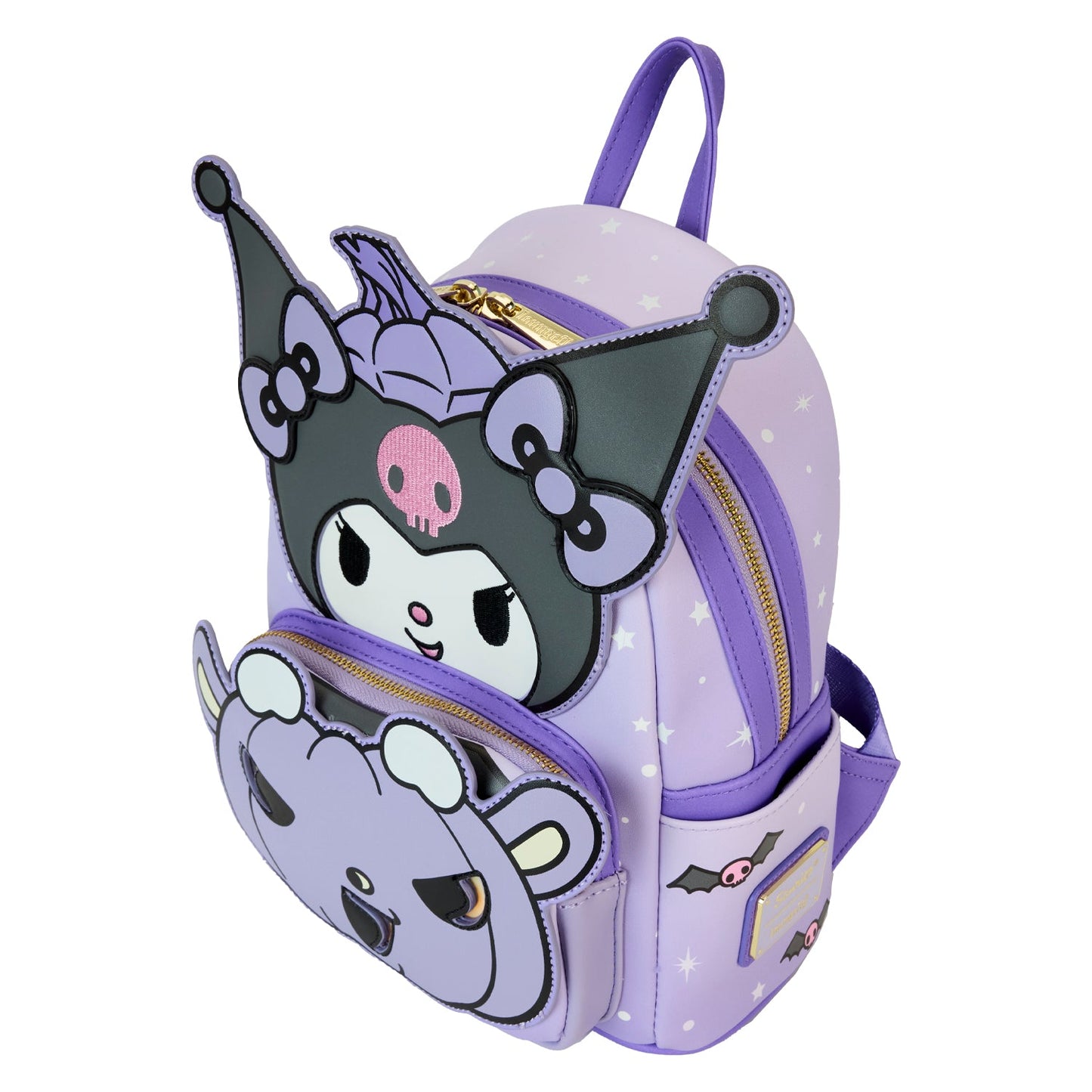 Loungefly Sanrio Kuromi Pumpkin Mini Backpack