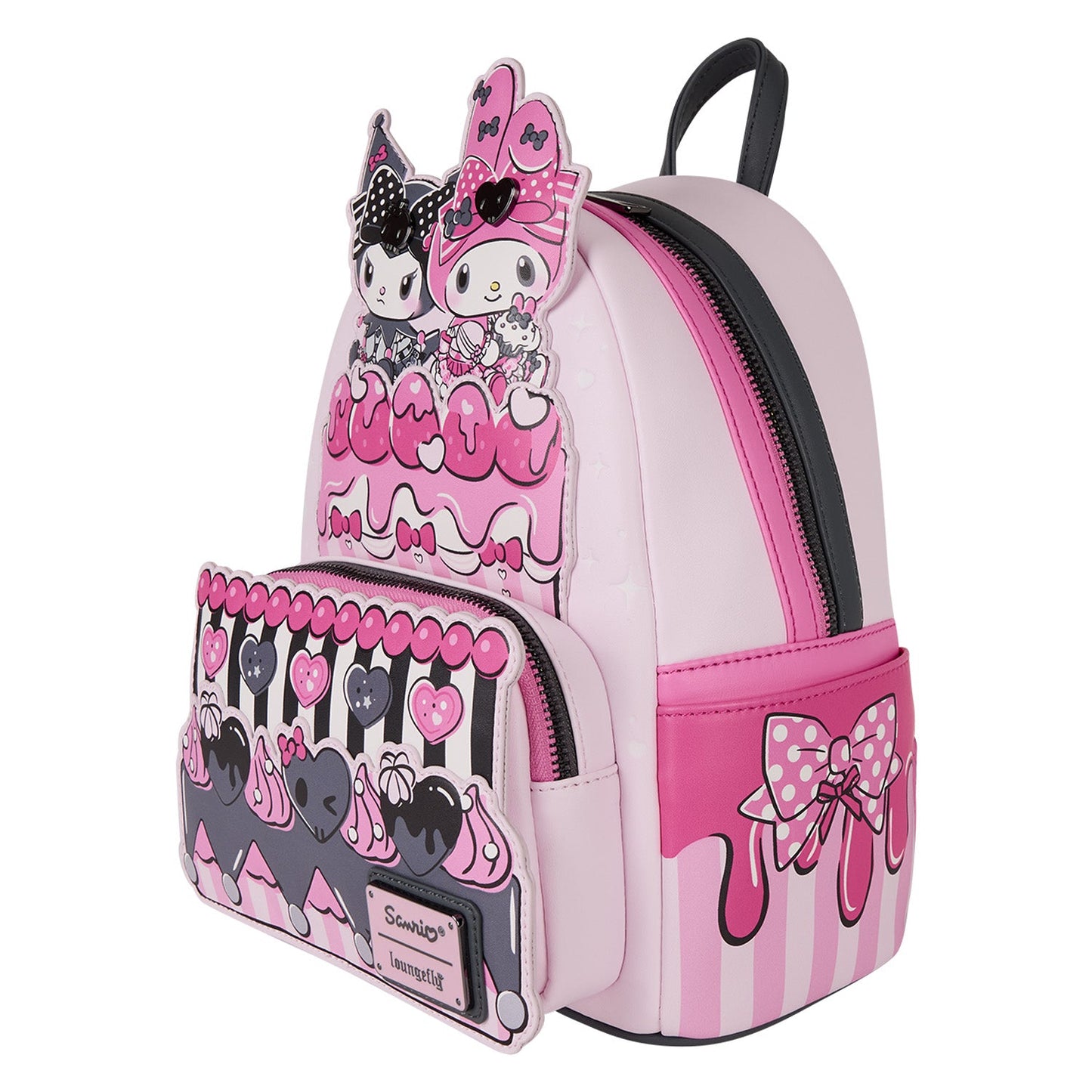 Loungefly Sanrio My Melody & Kuromi Cake Mini Backpack