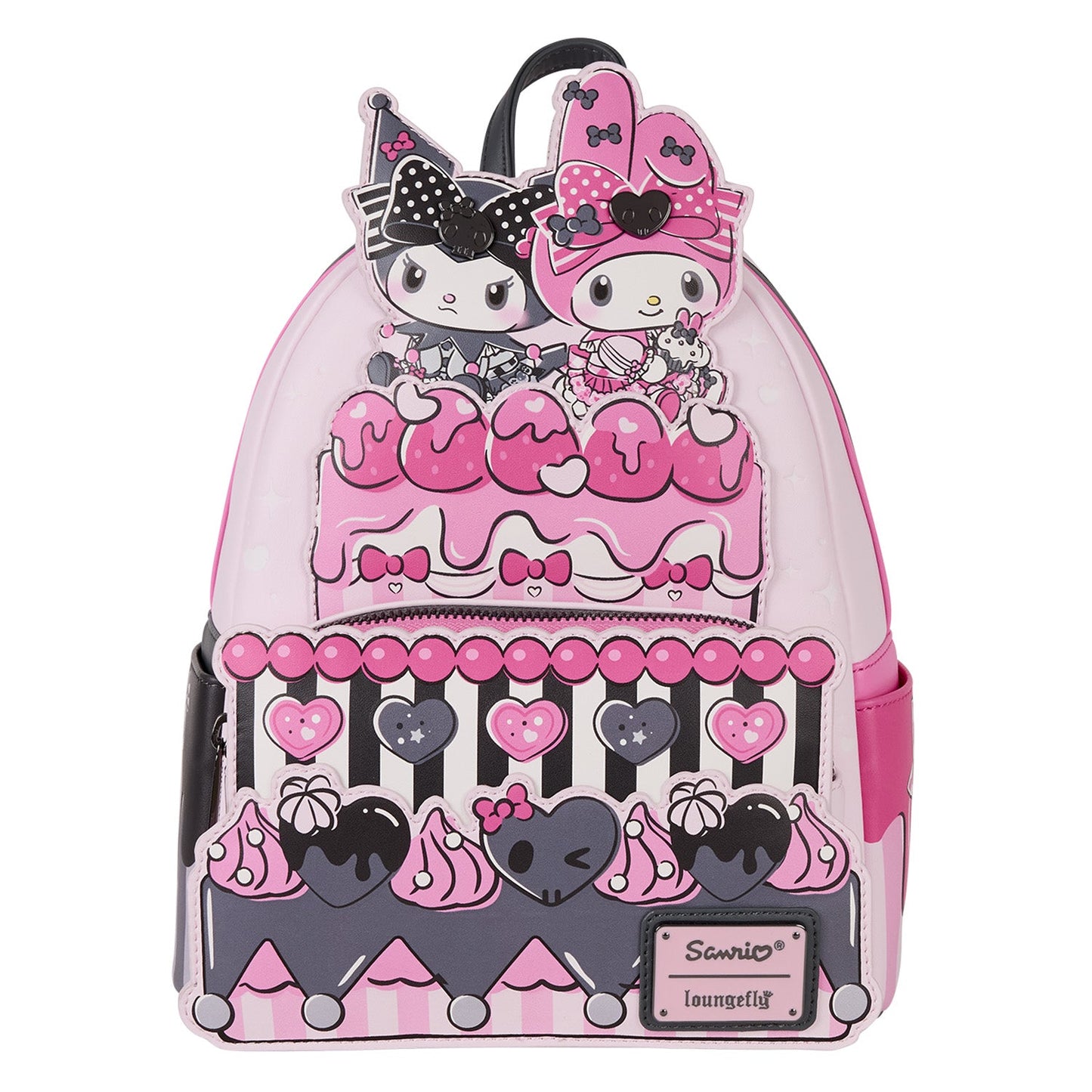 Loungefly Sanrio My Melody & Kuromi Cake Mini Backpack