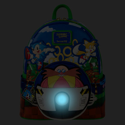 Loungefly Sega Sonic the Hedgehog Mini Backpack