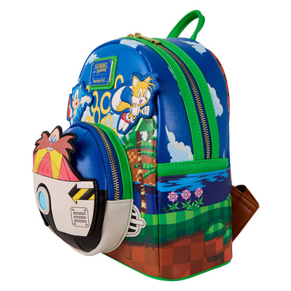Loungefly Sega Sonic the Hedgehog Mini Backpack