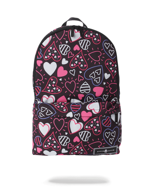 PINK HEARTS BACKPACK