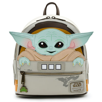 Loungefly Star Wars Mandalorian Baby Yoda in Crib Mini Backpack