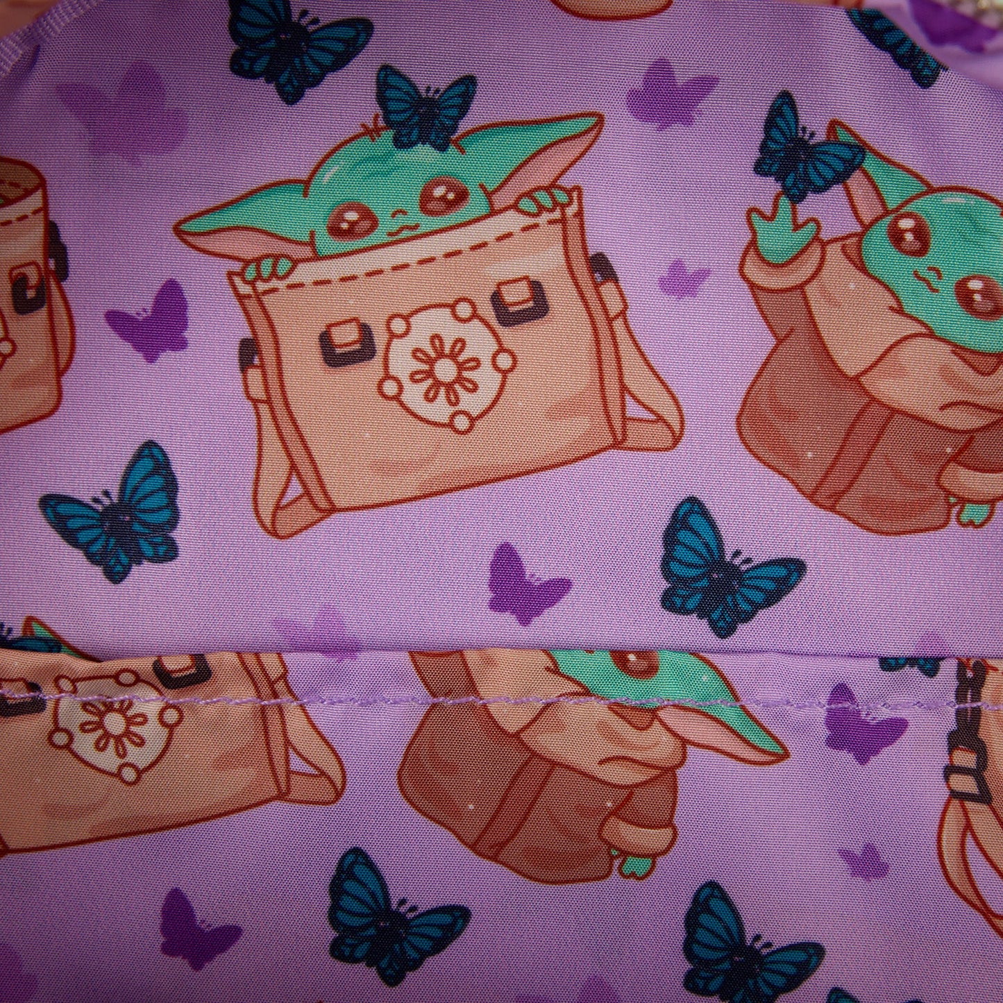 Loungefly Star Wars The Mandalorian Grogu Butterfly Mini Backpack