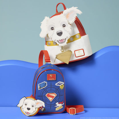 Loungefly Supergirl Krypto Cosplay Mini Backpack