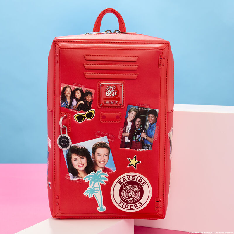 Loungefly Universal Saved By The Bell Locker Figural Mini Backpack