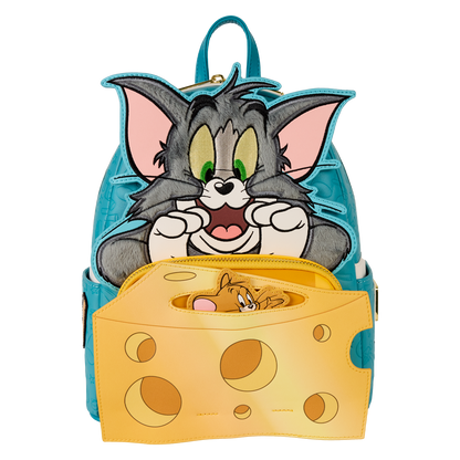 Loungefly WB Tom and Jerry Plush Pop-Up Mini Backpack